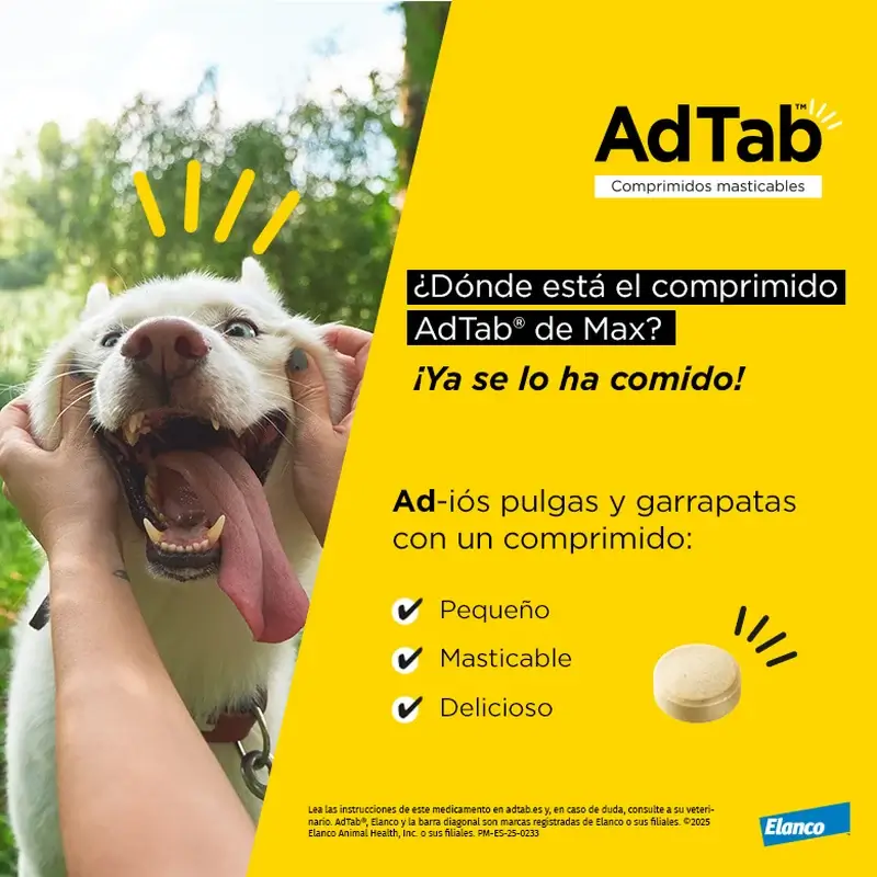 Adtab 900Mg Chewable Tablets Dogs 22-45Kg, 2 Tablets - Image 5