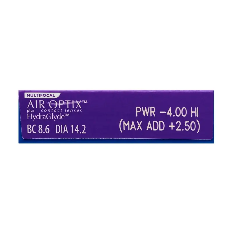 Air Optix Plus HydraGlyde Multifocal Monthly Lenses, 6 units - -5.50, 8.6, Media, 14.2 - Image 5