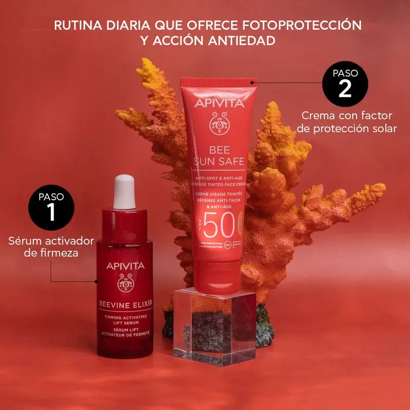 Apivita Anti-Ageing & Anti-Blemish Colour Cream Spf50 - Image 5