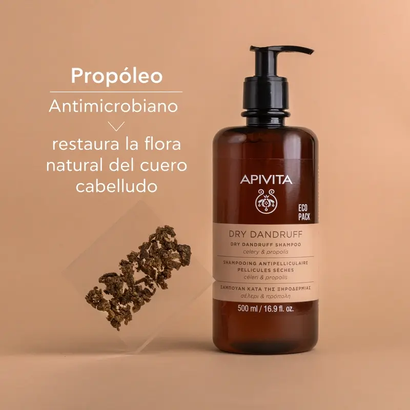 APIVITA Anti Dry Dandruff Shampoo 500 ml - Image 6