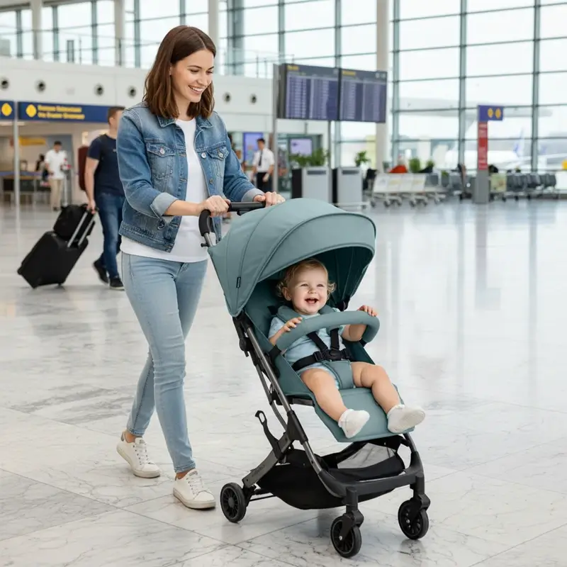 Asalvo Stroller Amsterdam Green - Image 9