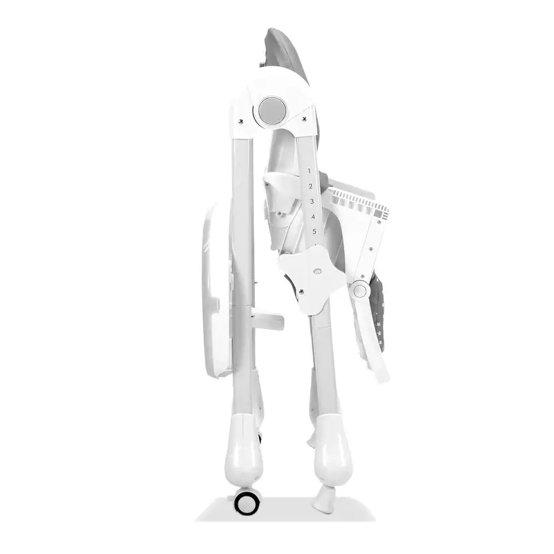 Asalvo Highchair With Wheels Bunny Grey - Image 10
