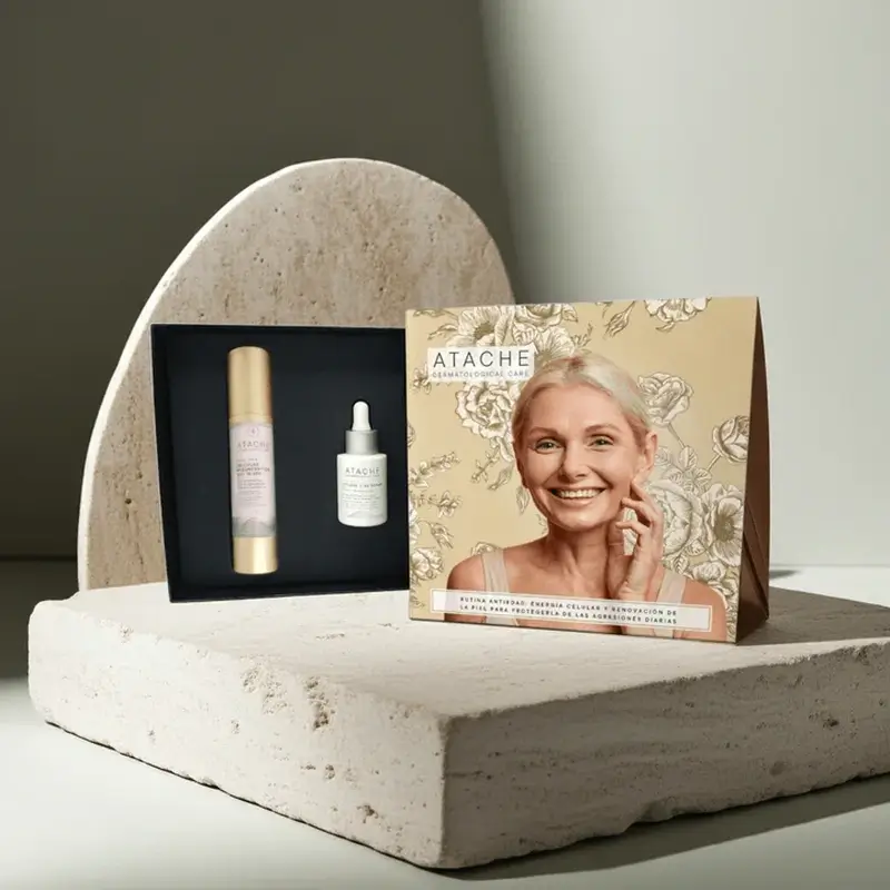 Atache Anti-Ageing Routine Cellular Regeneration Day Spf15 50 ml + Antiage V-B3 Serum 30 ml - Image 2