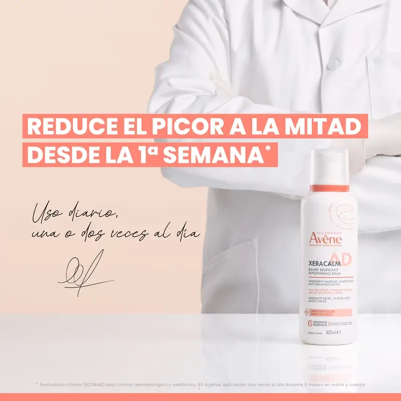 Avène Xeracalm Ad Relipidising Balm, 400 ml - Image 5