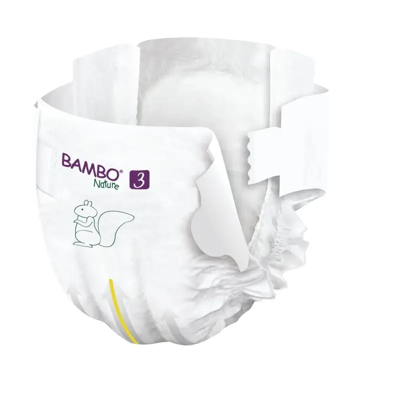 Bambo Nature Nappies Size 3 (4-8 Kg), 52 pcs. - Image 4