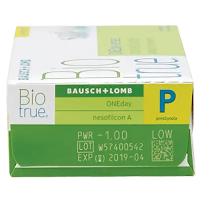 Biotrue One Day Daily Multifocal Lenses , 30 units - +3.00, 8.6, High, 14.2 - Image 2