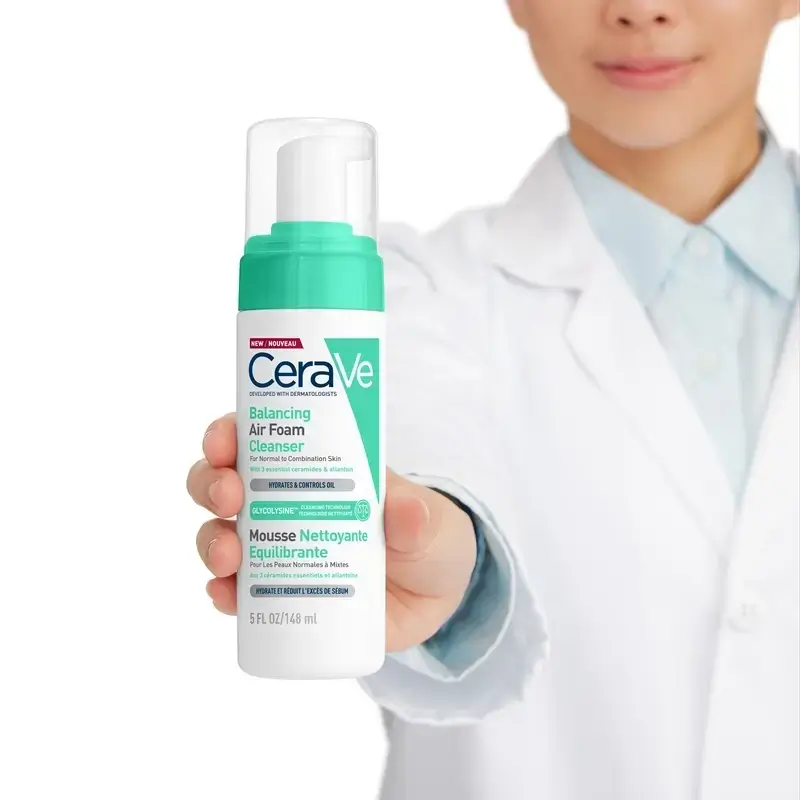 CeraVe Air Foam Rebalancing Cleanser , Pack 2 x 148 ml - Image 2