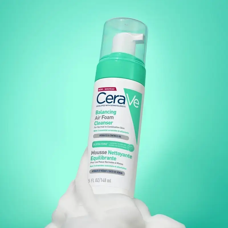 CeraVe Air Foam Rebalancing Cleanser , Pack 2 x 148 ml - Image 4