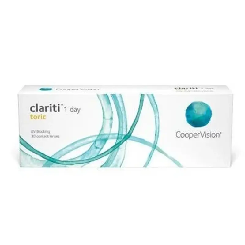 Clariti 1 Day Daily Toric Lenses , 30 units - +2.00, -0.75, 20, 8.6, 14.30