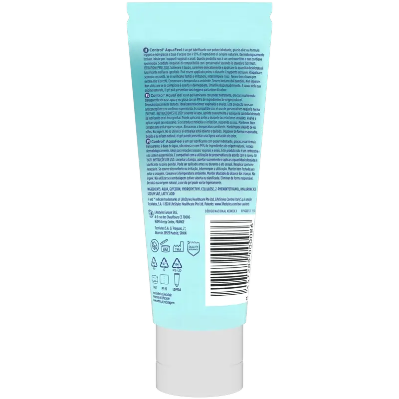 Control Aquafeel Tube Lubricant , 80 ml - Image 2