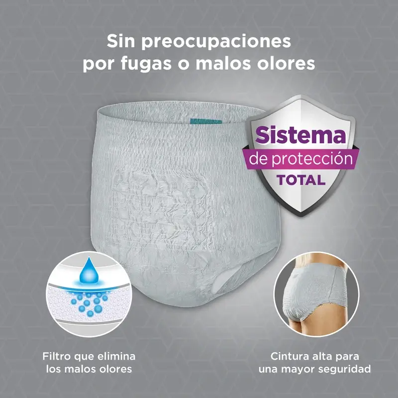 Depend Super Xl Adult Diaper for Women, 9 pcs. - Image 2