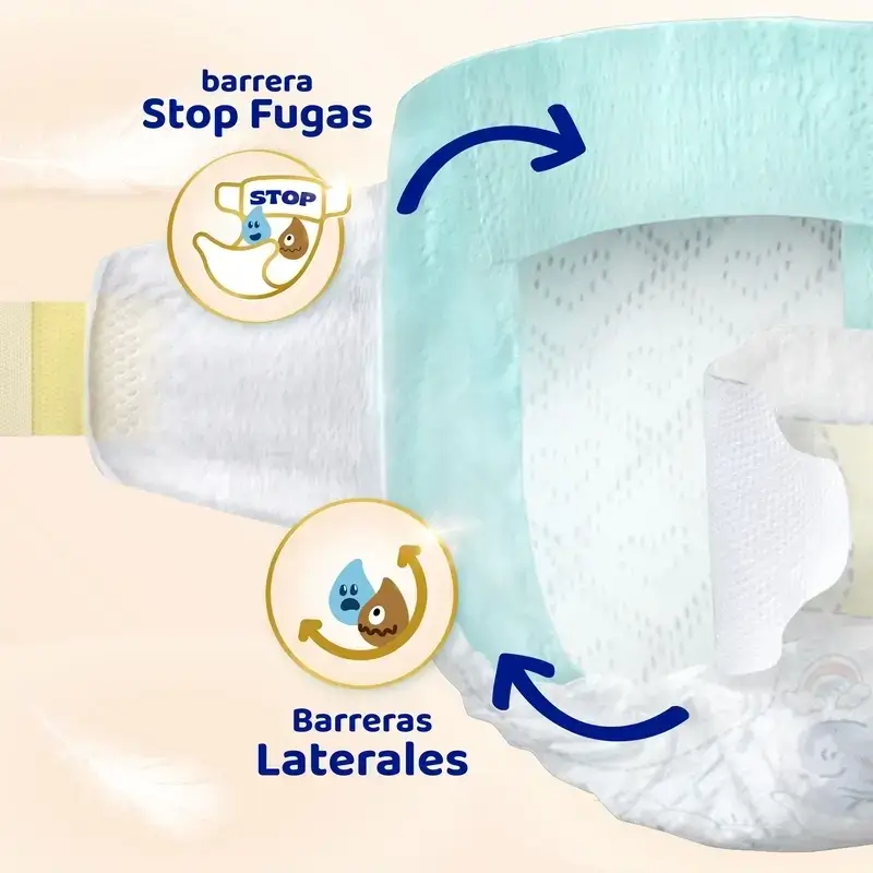 Dodot Sensitive Jumbo Sensitive Nappy Pack Size 2 , 2x88 Units + Aqua Plastic Free Wipes Box 6X48 (288 Units) - Image 9