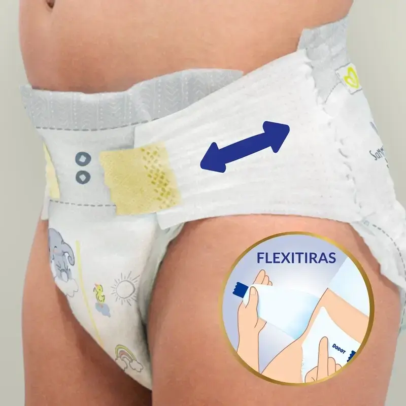 Dodot Sensitive Nappies Extra Absorbency 10-15 kg Size 4+, Pack 2 x 48 Units - Image 12