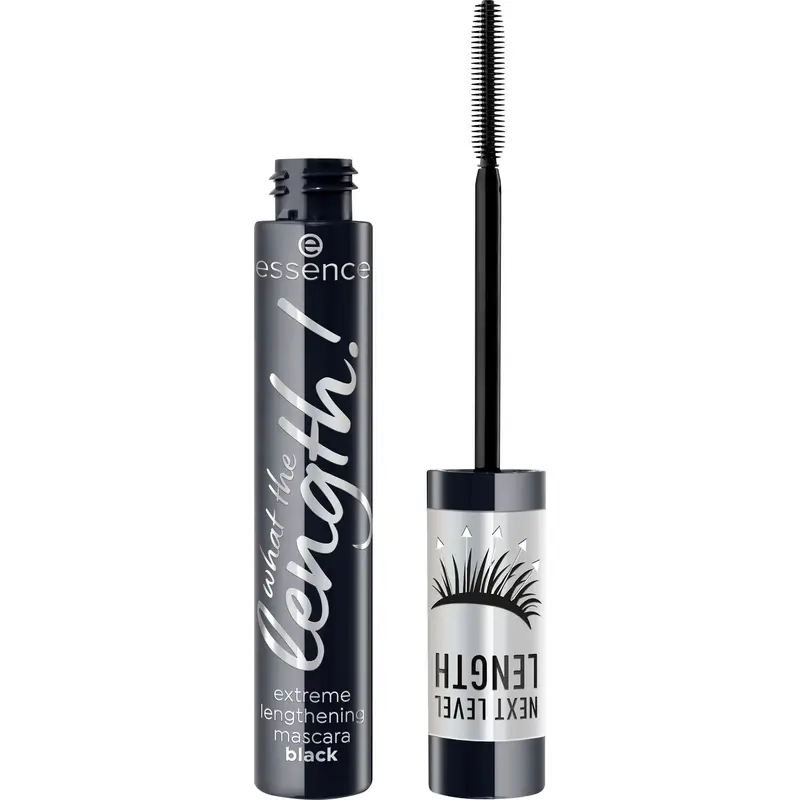 Essence Black Mascara What The Length! Extreme Lengthening 01, 10 ml - Image 2