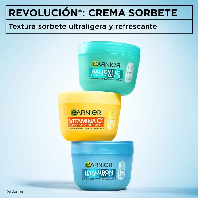 Garnier Hyaluron Fresh & Plump Moisturising Replenishing Sorbet, 85 ml - Image 9