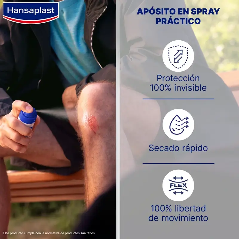 Hansaplast Second Skin Protection Spray Dressing , 40 applications - Image 6
