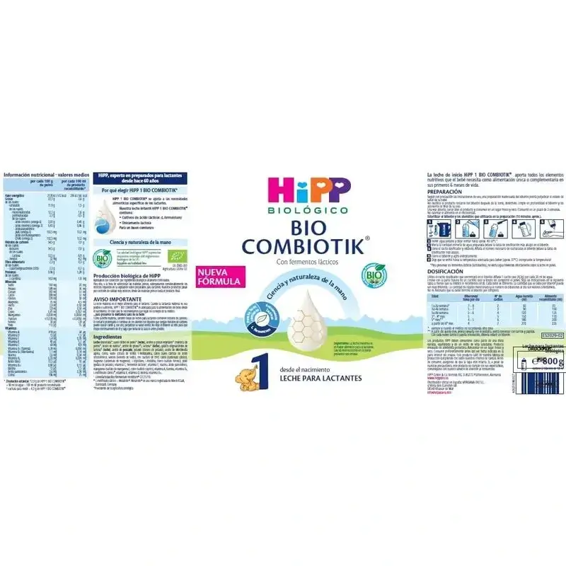 Hipp Combiotik 1, Starter Milk, 2X800g - Image 4