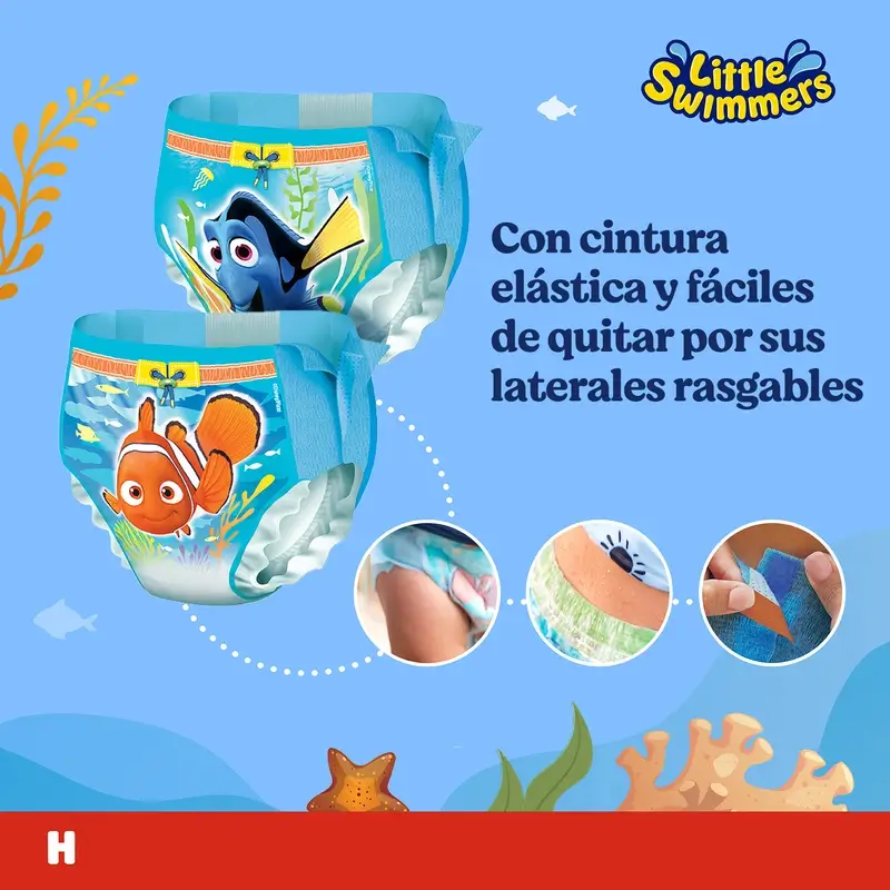 Huggies Little Swimmers Size 5-6 Swimming Nappies, 19 pcs. - Image 4