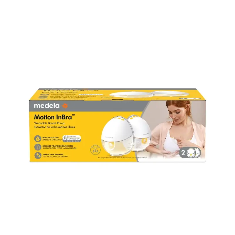 Medela Motion Inbra Double Cordless Hands-Free Breast Pump - Image 2