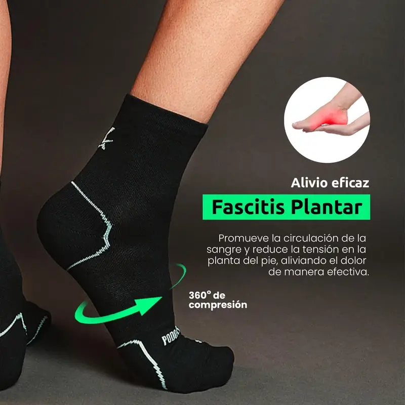 Podoks Metatarsalgia Socks Black - Image 4