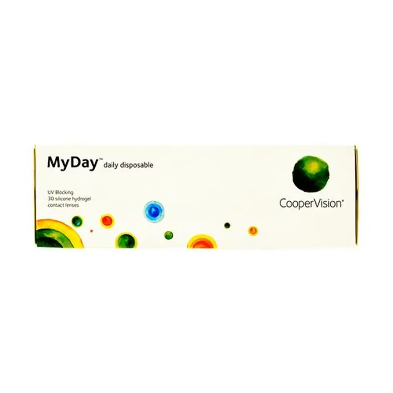 Myday Daily Multifocal Lenses , 30 units - -9.75, 8.4, Media, 14.2