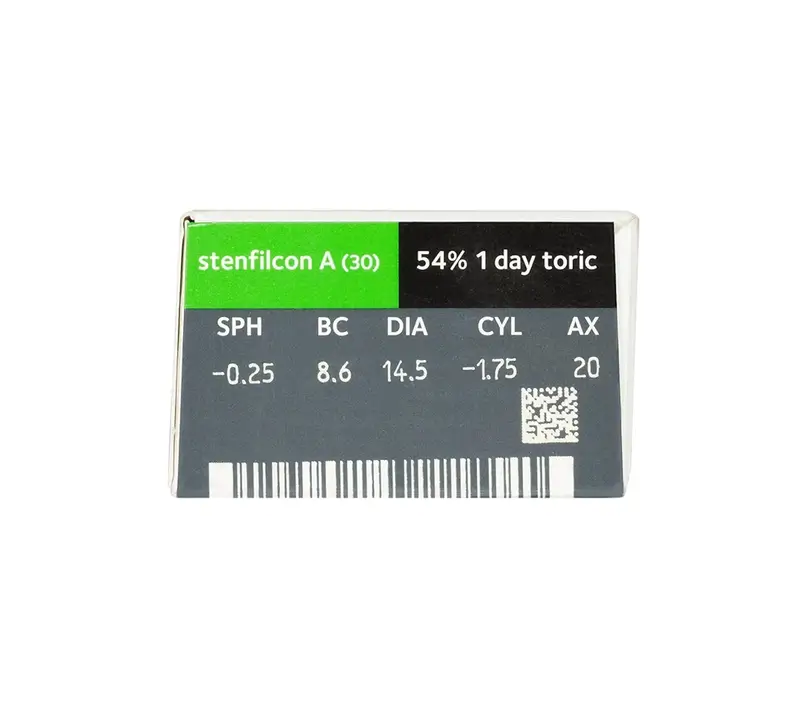 Myday Toric Daily Lenses, 30 units - +3.75, -1.25, 160, 8.6, 14.50 - Image 2
