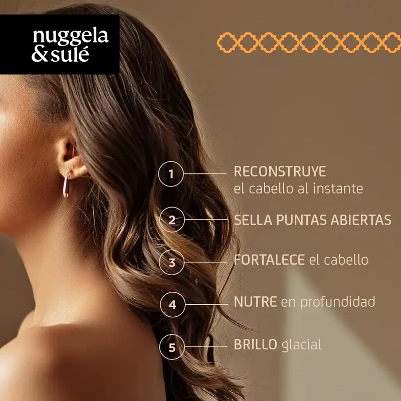 Nuggela & Sulé Keratin-Hyaluronic Ampoules , 4 x 10 ml - Image 3