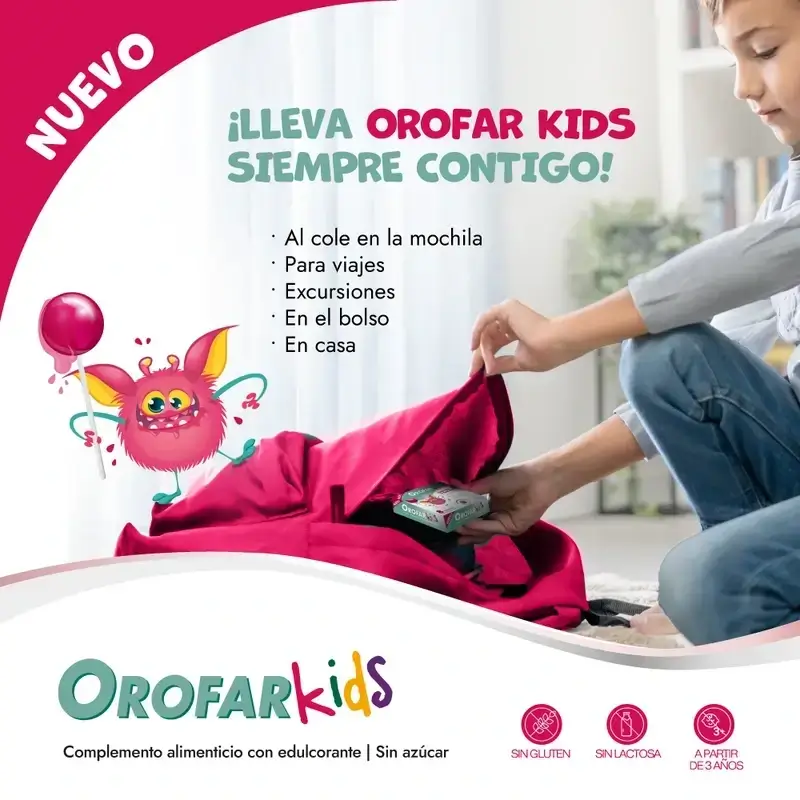 Orofar Kids Sugar Free Raspberry Throat Itch Lollipops , 2x8 lollipops - Image 5