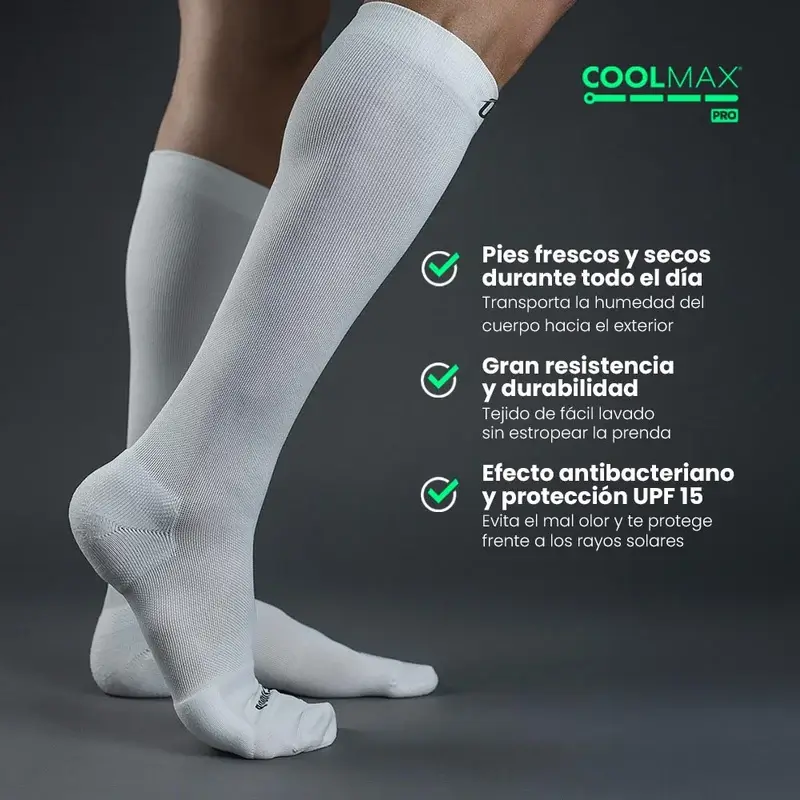 Podoks Tired Legs Socks H6 White - Image 3