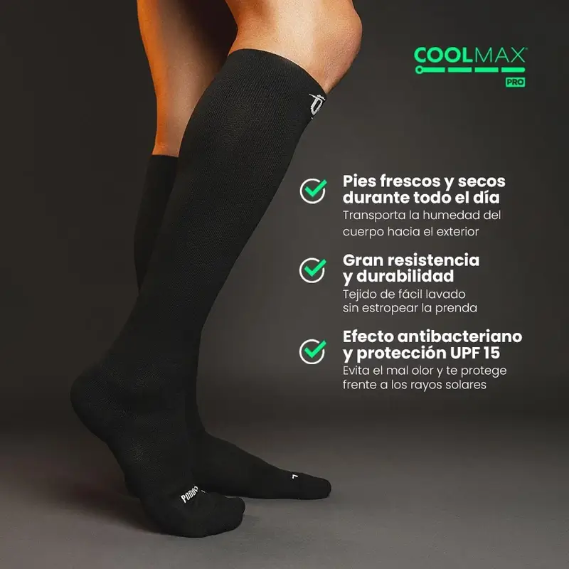 Podoks Tired Legs Socks H6 Black - Image 3