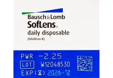 Soflens Daily Daily Spherical Lenses , 30 units - -0.25, 8.6, 14.2 - Image 2