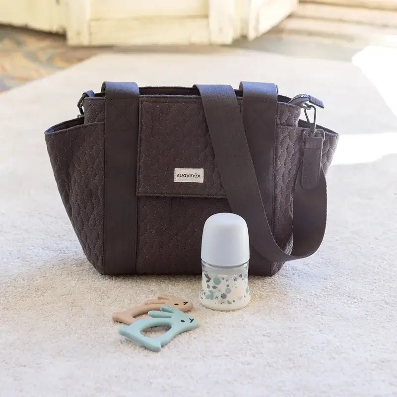 Suavinex Organiser Bag, Grey - Image 5