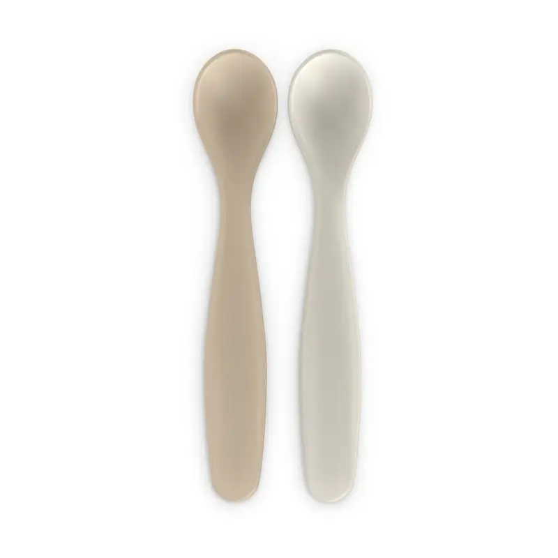 Suavinex Pack 2 Learning Spoons, +6 Months, Beige - Image 2