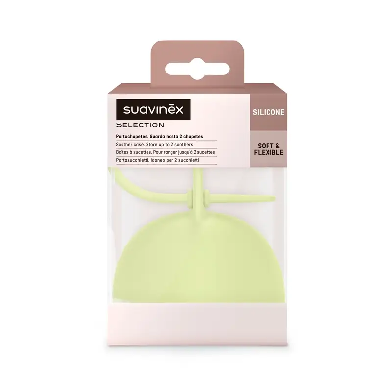 Suavinex Silicone Clamp, Lime, Lime - Image 2