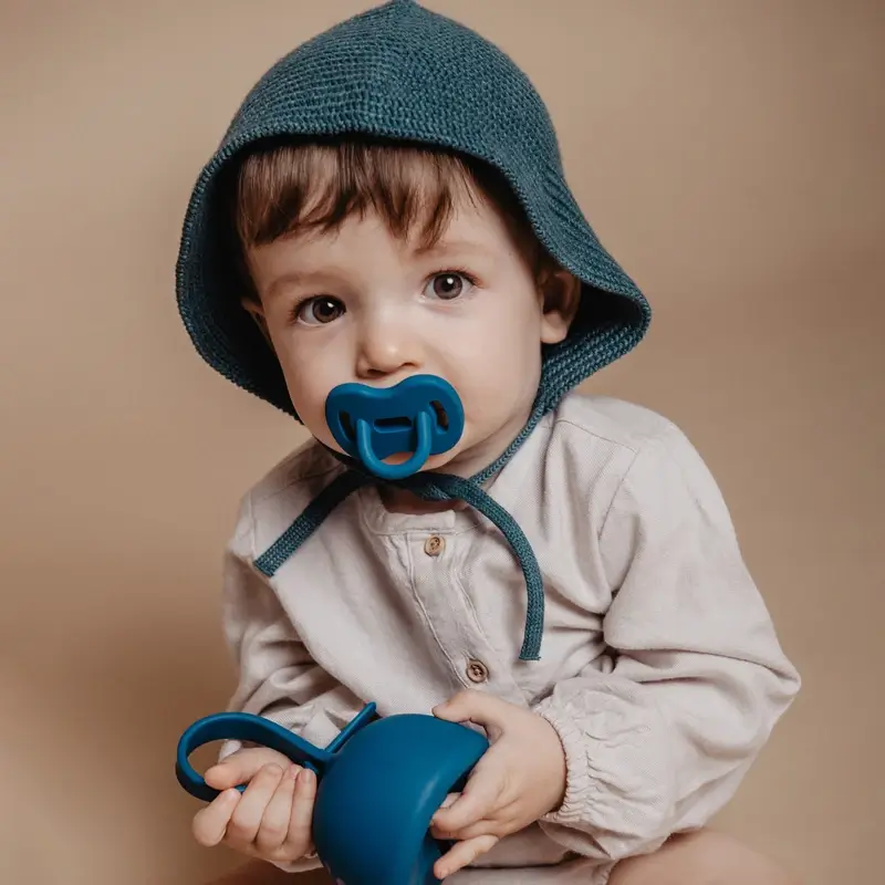 Suavinex Pacifier All Silicone Physiological Sx Pro, 0/6 Months, Ballad Blue - Image 5