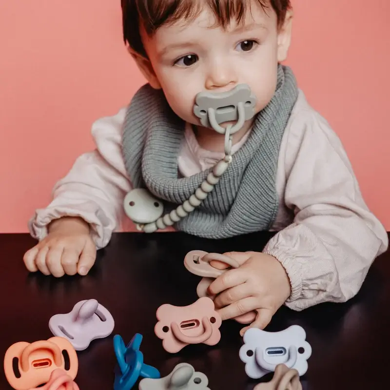 Suavinex Pacifier All Silicone Physiological Sx Pro, 0/6 Months, Lavender - Image 5