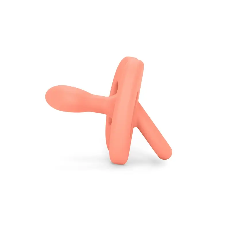 Suavinex Pacifier All Silicone Sx Pro, 6/18 Months, Peach Pink - Image 2