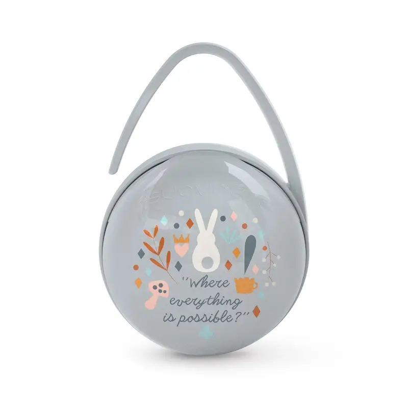 Suavinex Pacifier Holder Wonderland, Blue