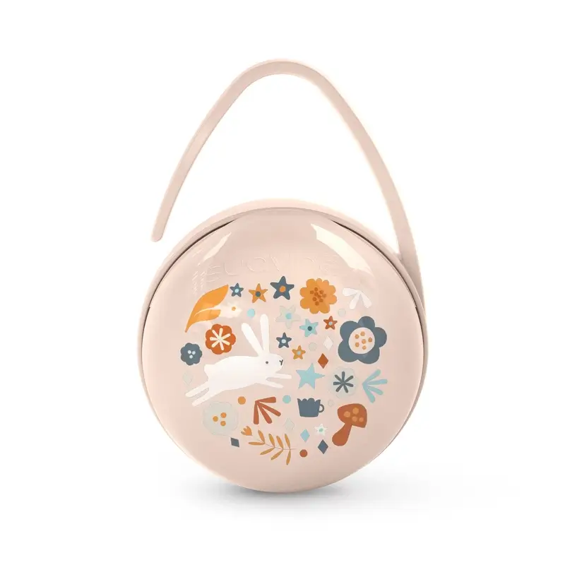 Suavinex Pacifier Holder Wonderland, Pink