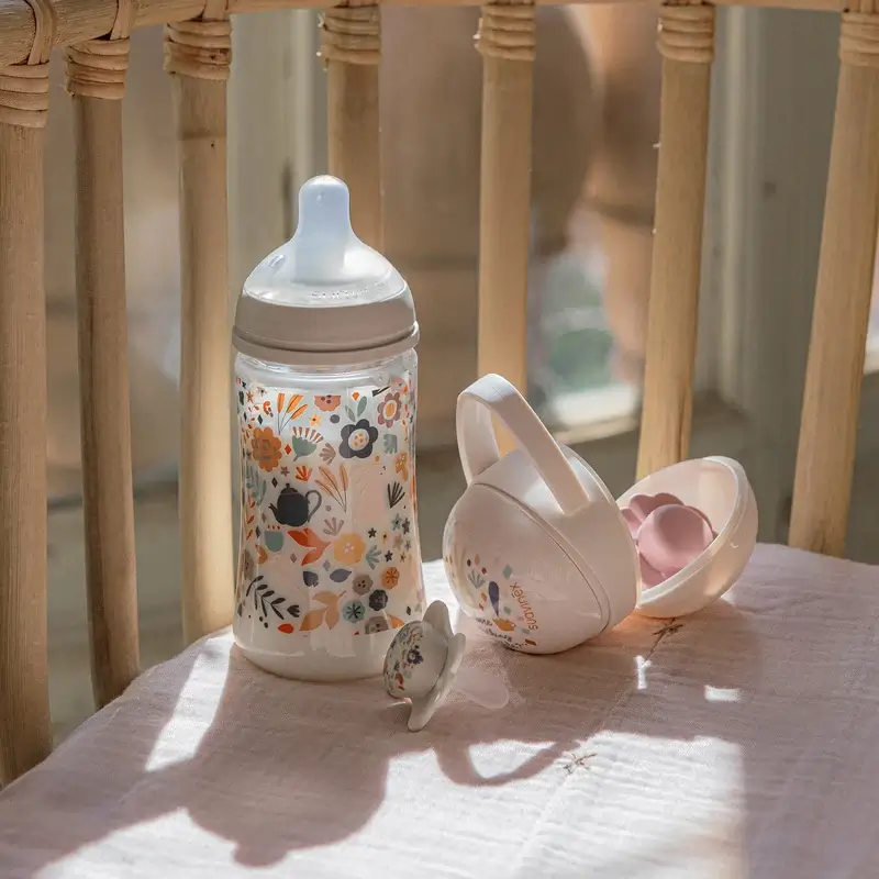 Suavinex Pacifier Holder Wonderland, Pink - Image 3