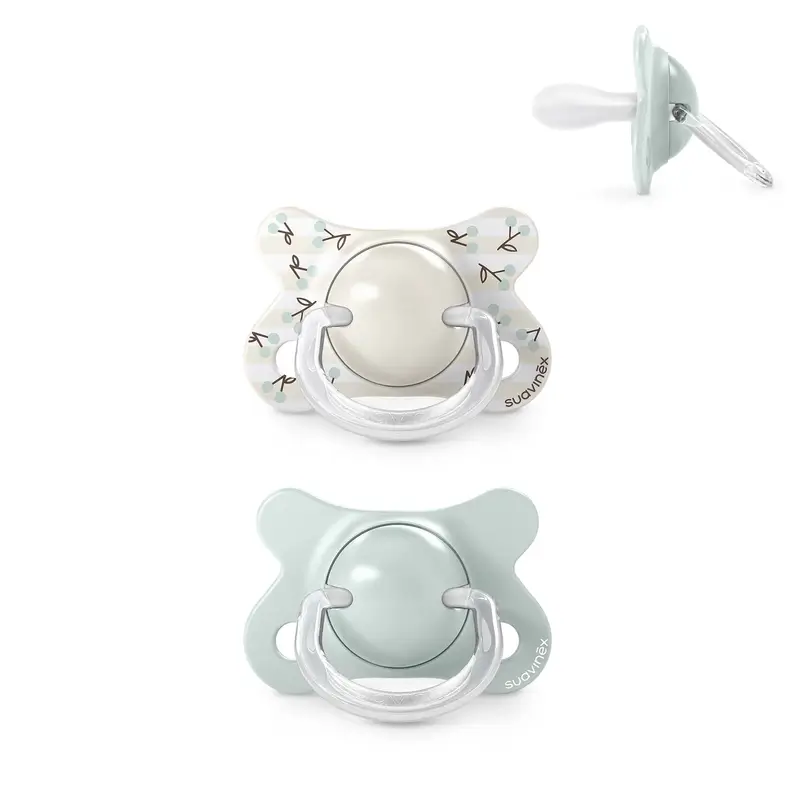 Suavinex Pacifiers Teat Sx Pro -2/2 Months Birdies Green, 2 units - Image 2