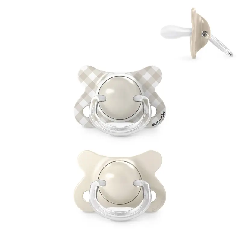 Suavinex Pacifiers Sx Pro Teat -2/2 Months Wild&Free Beige, 2 units - Image 2