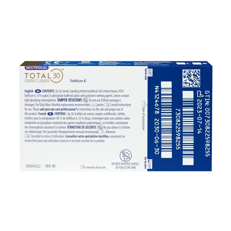 Total30 Multifocal Monthly Lenses, 6 units - +4.50, 8.4, Alta, 14.2 - Image 4