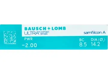 Ultra Spherical Monthly Lenses , 6 units - +2.00, 8.5, 14.2 - Image 2