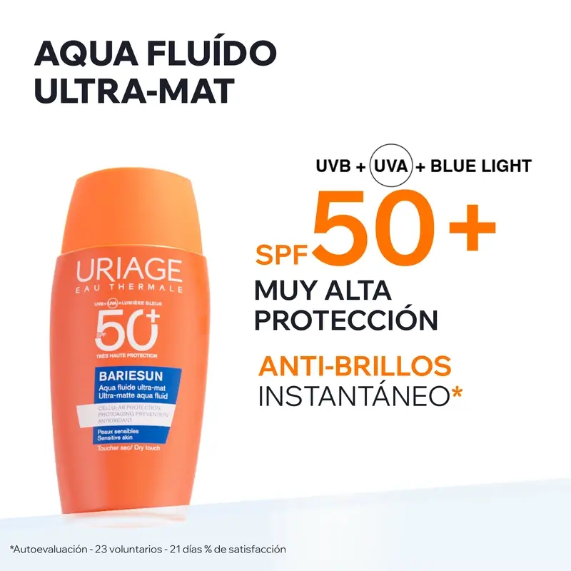 Uriage Bariesun Aqua Fluid Ultra-Mat Spf50+, 50 ml - Image 2