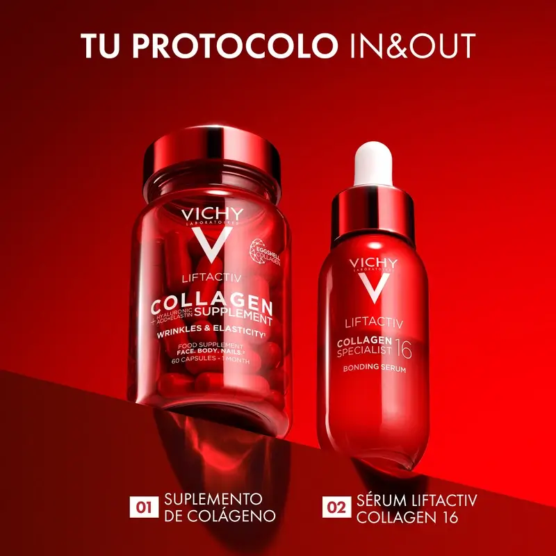 Vichy Liftactiv Anti-Aging Collagen with Vitamins and Minerals, 60 Capsules - Image 8