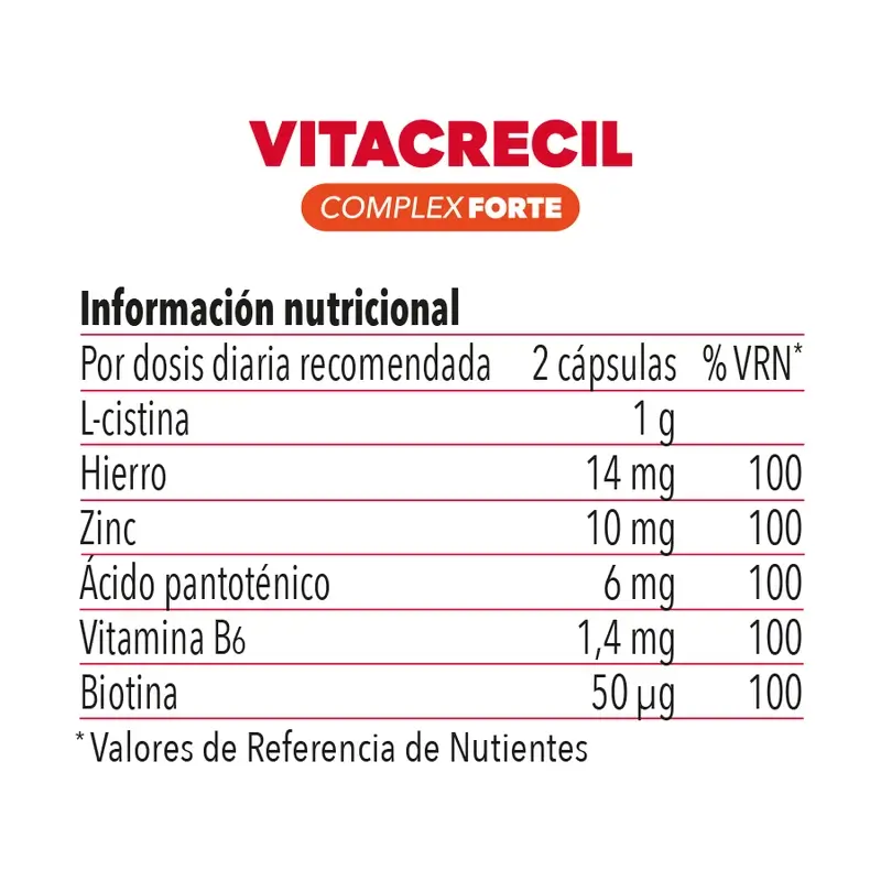 Vitacrecil Complex Forte, Pack 2 x 180 capsules - Image 6