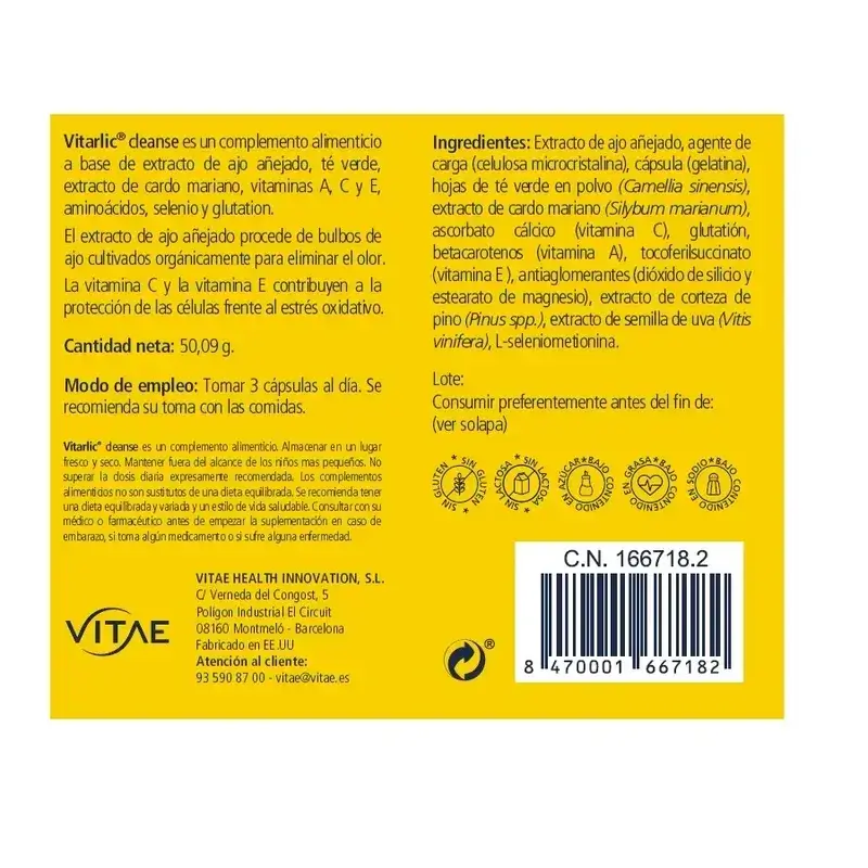 Vitae Detox Pack (Chlorella 60 + Vitarlic Cleanse 90) - Image 3