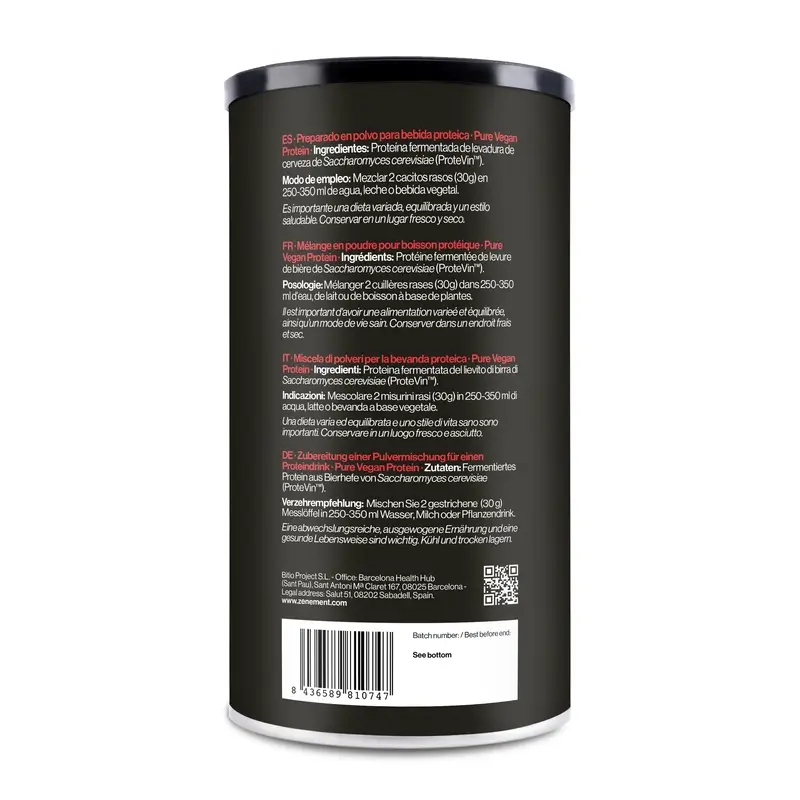 Zenement Pure Vegan Protein, 750g - Image 2